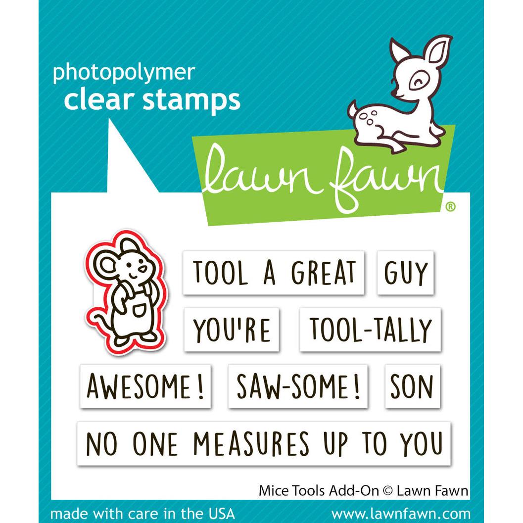 Lawn Fawn - Lawn Cuts - Mice Tools Add-On-ScrapbookPal