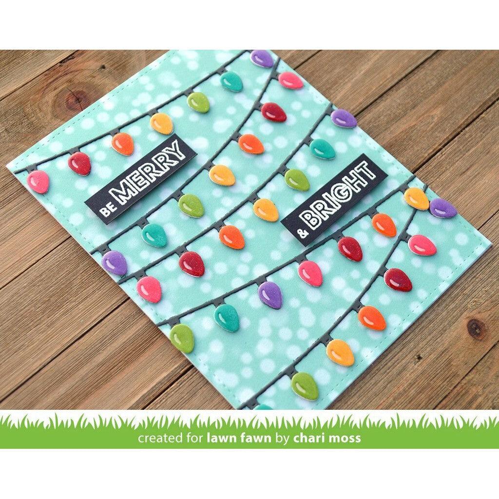 Lawn Fawn - Lawn Cuts - Mini String of Lights-ScrapbookPal