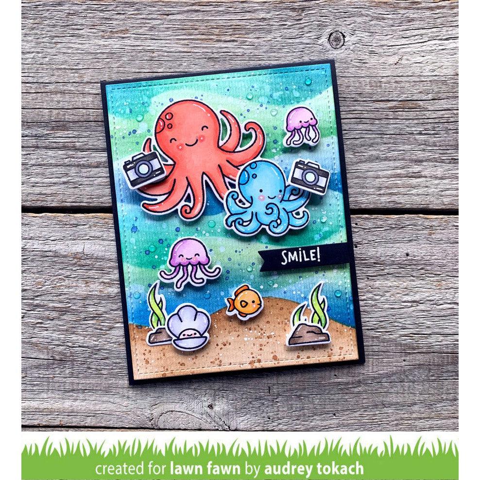 Lawn Fawn - Lawn Cuts - Ocean Shell-fie-ScrapbookPal