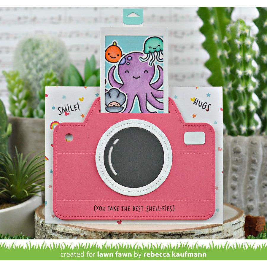 Lawn Fawn - Lawn Cuts - Ocean Shell-fie-ScrapbookPal