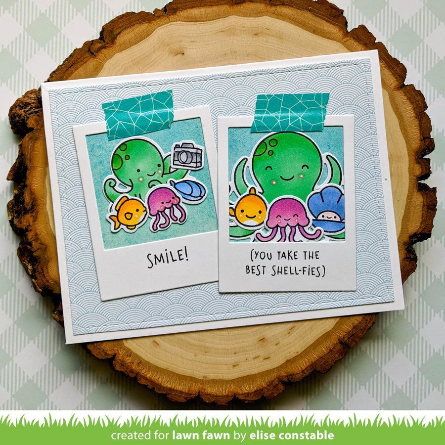 Lawn Fawn - Lawn Cuts - Ocean Shell-fie-ScrapbookPal