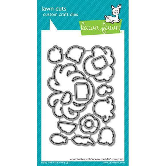 Lawn Fawn - Lawn Cuts - Ocean Shell-fie-ScrapbookPal
