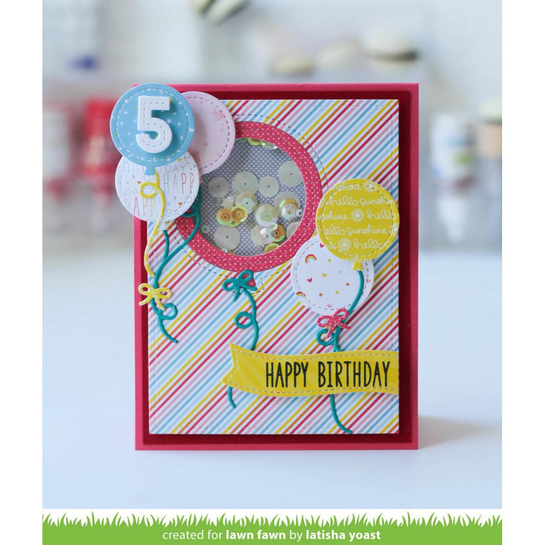 Lawn Fawn - Lawn Cuts - Oliver's Stitched 123s-ScrapbookPal