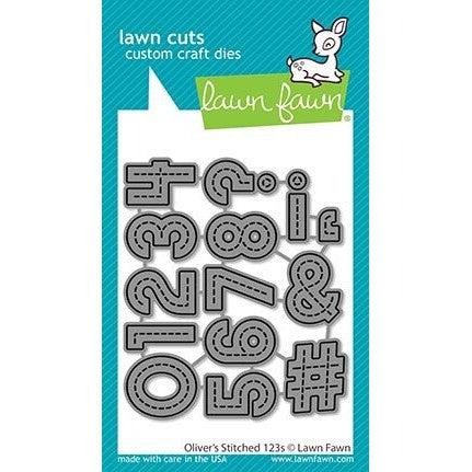 Lawn Fawn - Lawn Cuts - Oliver's Stitched 123s-ScrapbookPal