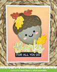 Lawn Fawn - Lawn Cuts - Outside In Stitched Acorn-ScrapbookPal