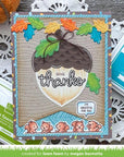 Lawn Fawn - Lawn Cuts - Outside In Stitched Acorn-ScrapbookPal