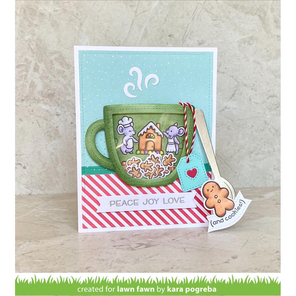 Lawn Fawn - Lawn Cuts - Outside In Stitched Mug-ScrapbookPal