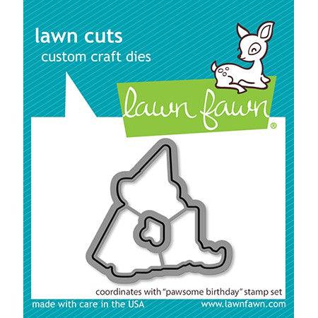 Lawn Fawn - Lawn Cuts - Pawsome Birthday-ScrapbookPal