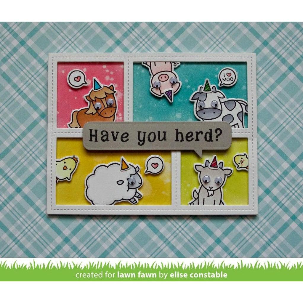 Lawn Fawn - Lawn Cuts - Peekaboo Backdrop - Scratch & Dent-ScrapbookPal