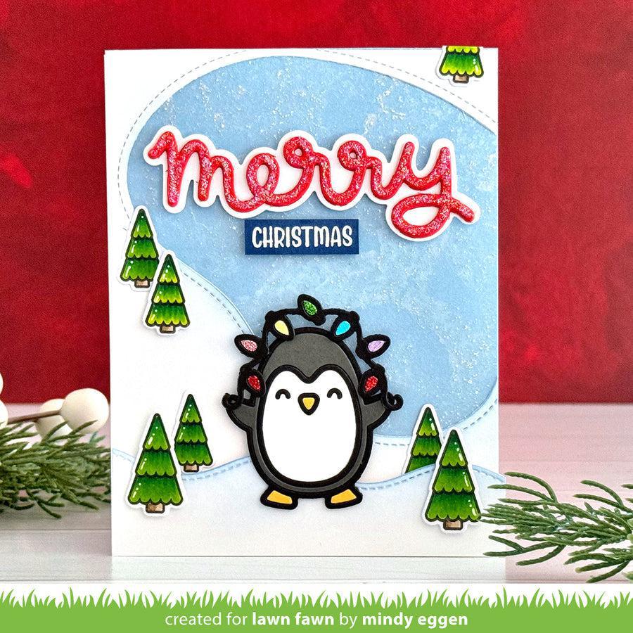 Lawn Fawn - Lawn Cuts - Peppy Penguin-ScrapbookPal