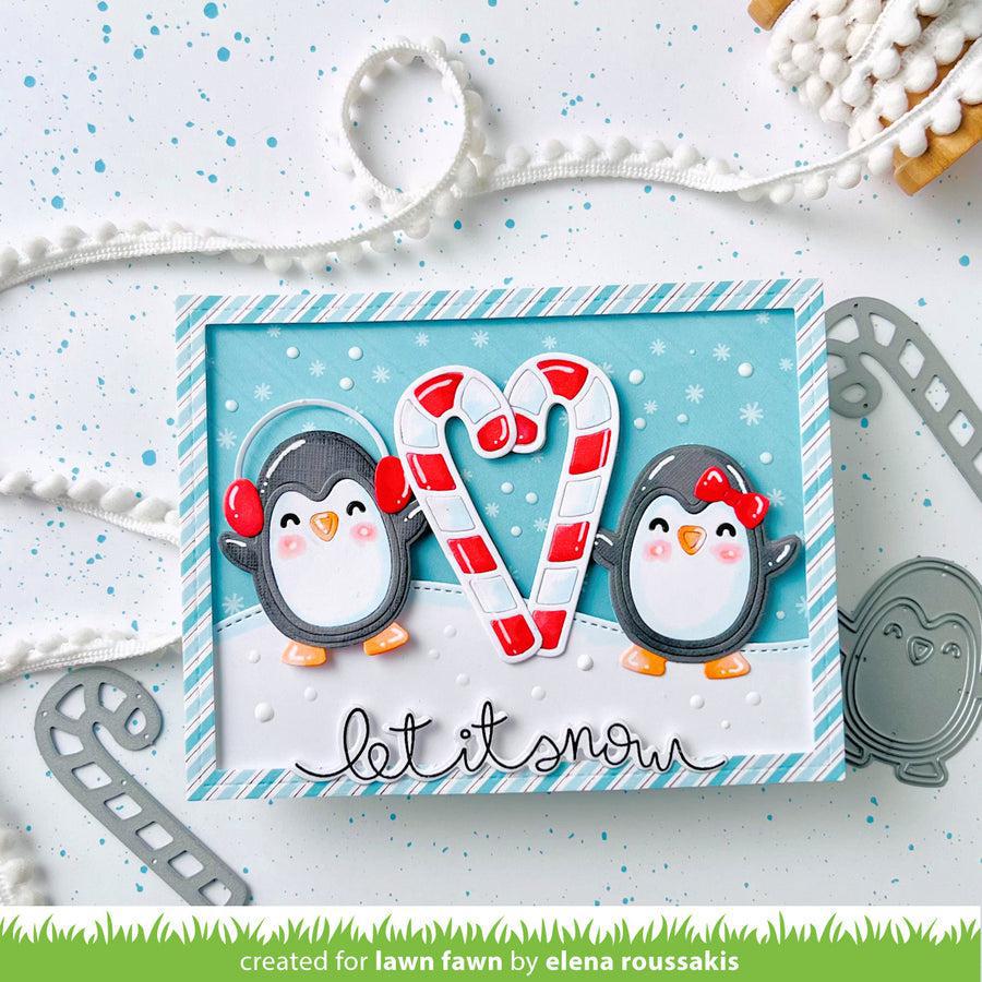 Lawn Fawn - Lawn Cuts - Peppy Penguin-ScrapbookPal