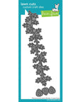 Lawn Fawn - Lawn Cuts - Pinecone And Leaves Border-ScrapbookPal