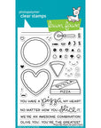 Lawn Fawn - Lawn Cuts - Pizza My Heart-ScrapbookPal