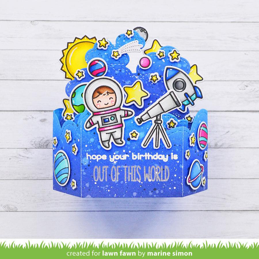 Lawn Fawn - Lawn Cuts - Platform Pop-Up Cloud Inserts-ScrapbookPal