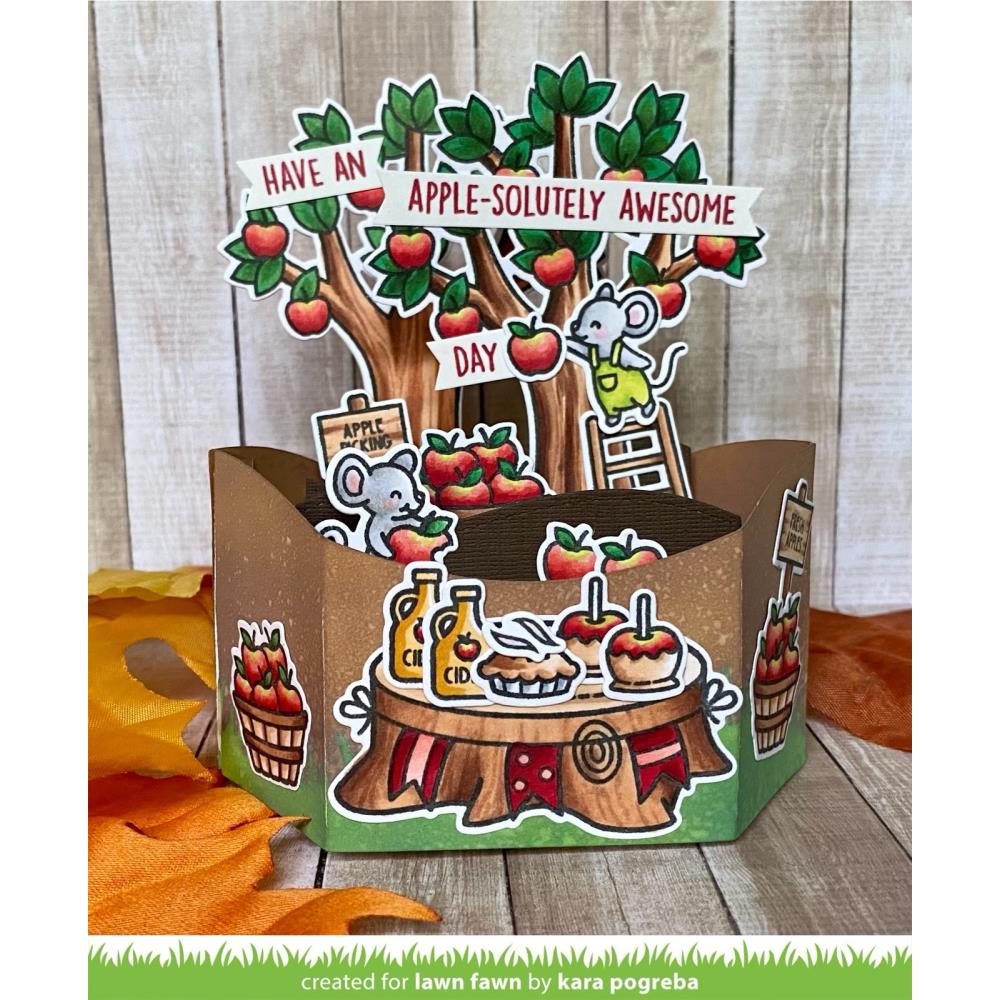 Lawn Fawn - Lawn Cuts - Platform Pop-Up Hillside Inserts-ScrapbookPal