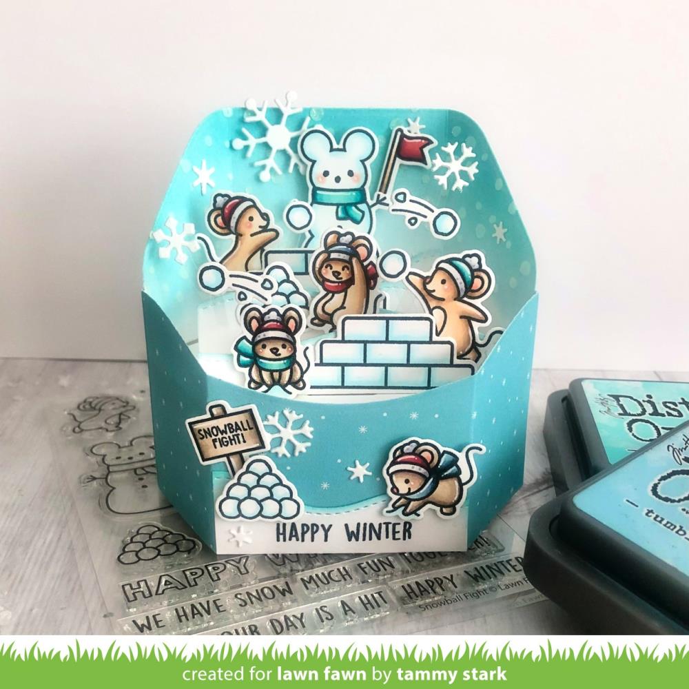Lawn Fawn - Lawn Cuts - Platform Pop-Up Hillside Wrap Around-ScrapbookPal