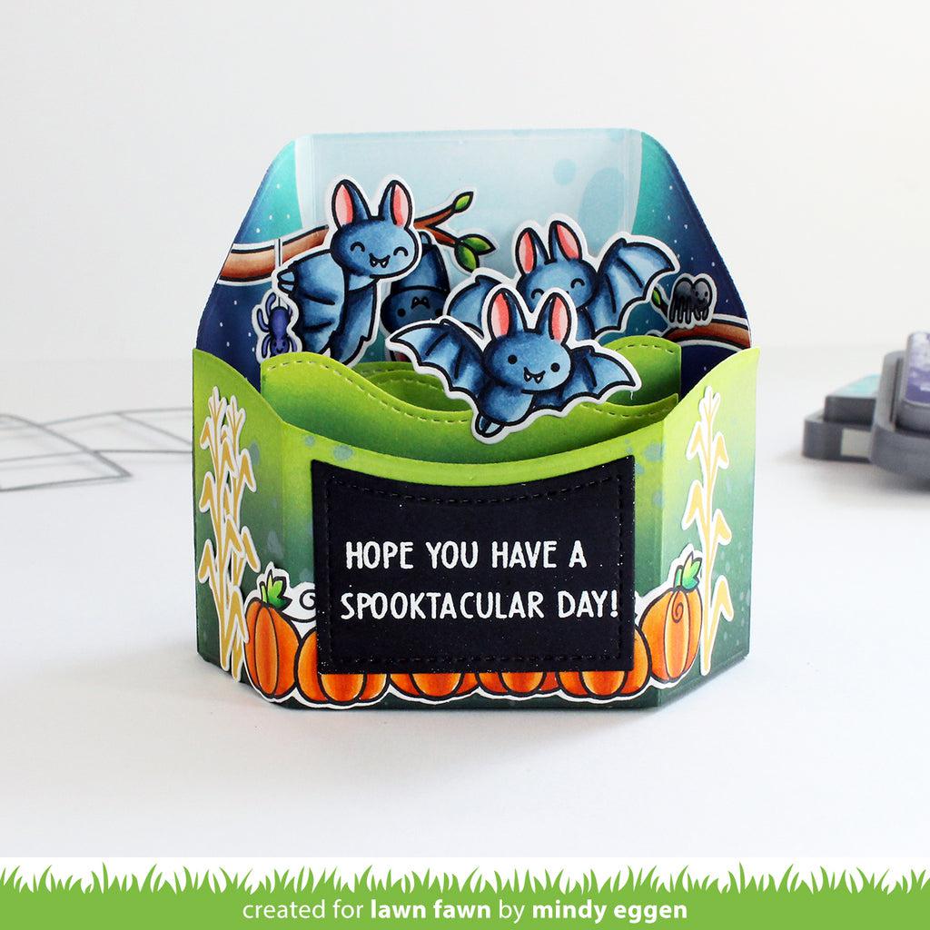 Lawn Fawn - Lawn Cuts - Platform Pop-Up Hillside Wrap Around-ScrapbookPal