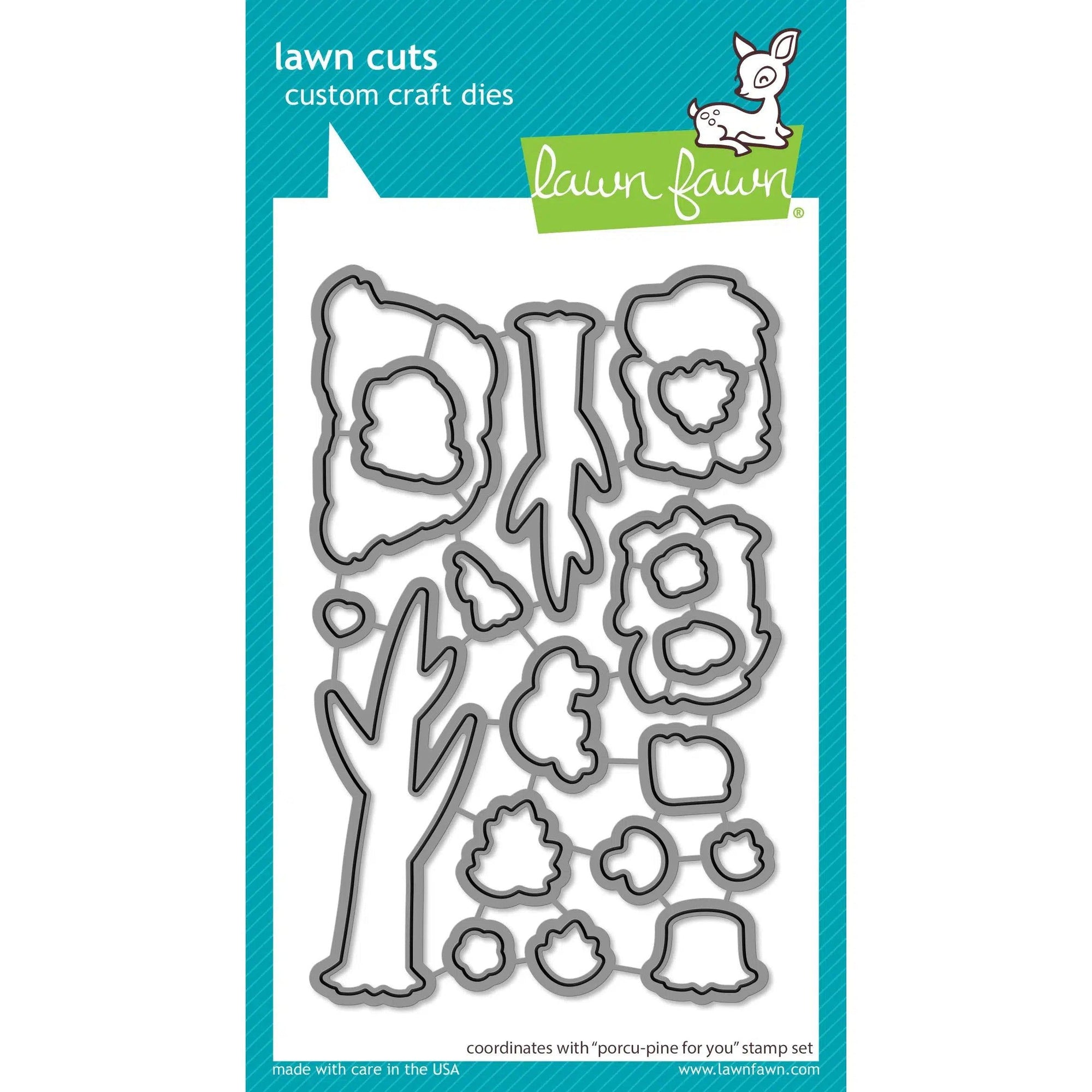 Lawn Fawn - Lawn Cuts - Porcu-pine for You-ScrapbookPal