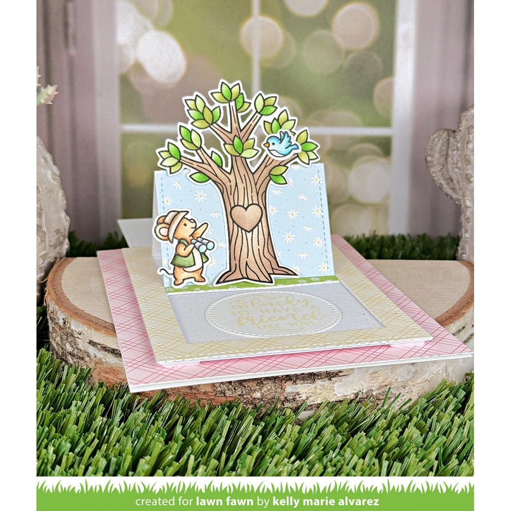 Lawn Fawn - Lawn Cuts - Pull 'n Slide Surprise-ScrapbookPal