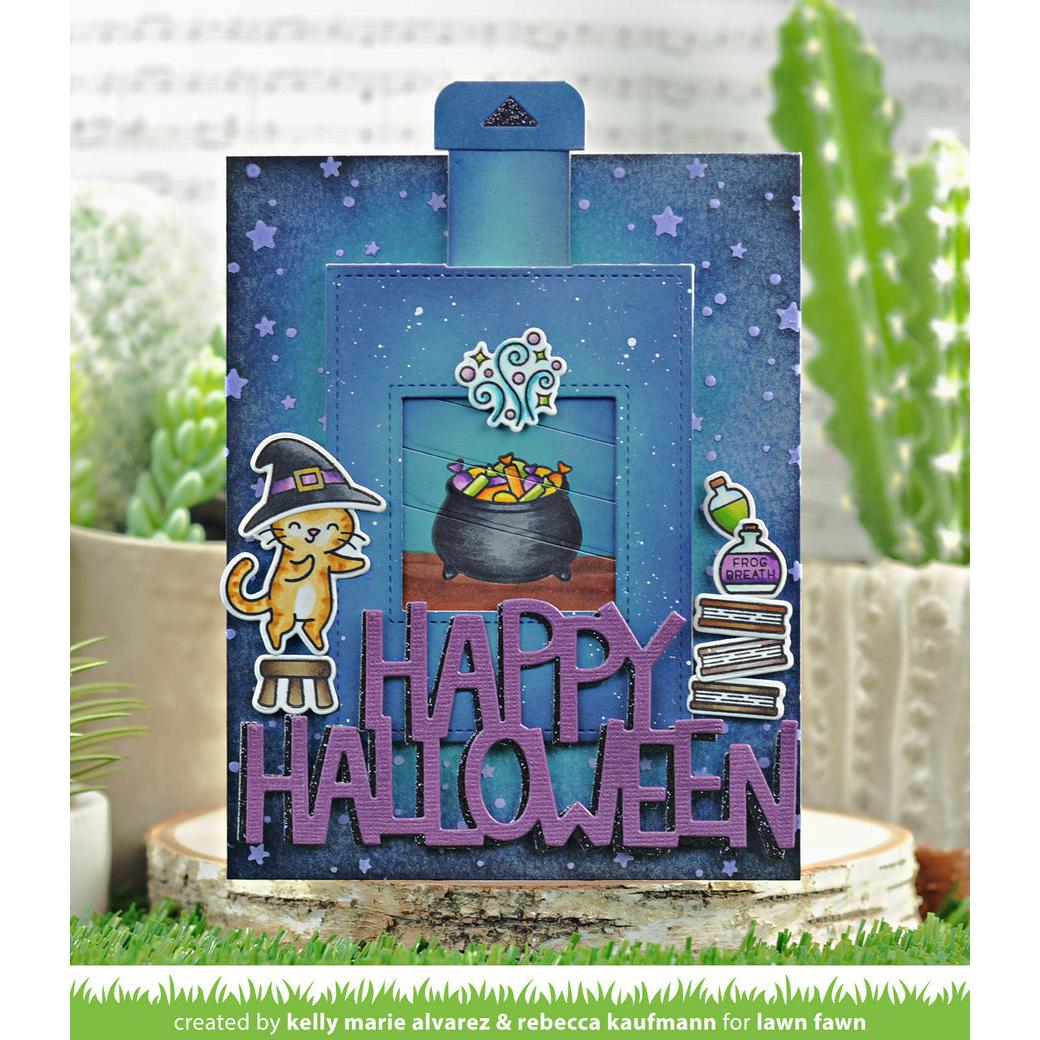 Lawn Fawn - Lawn Cuts - Purrfectly Wicked-ScrapbookPal