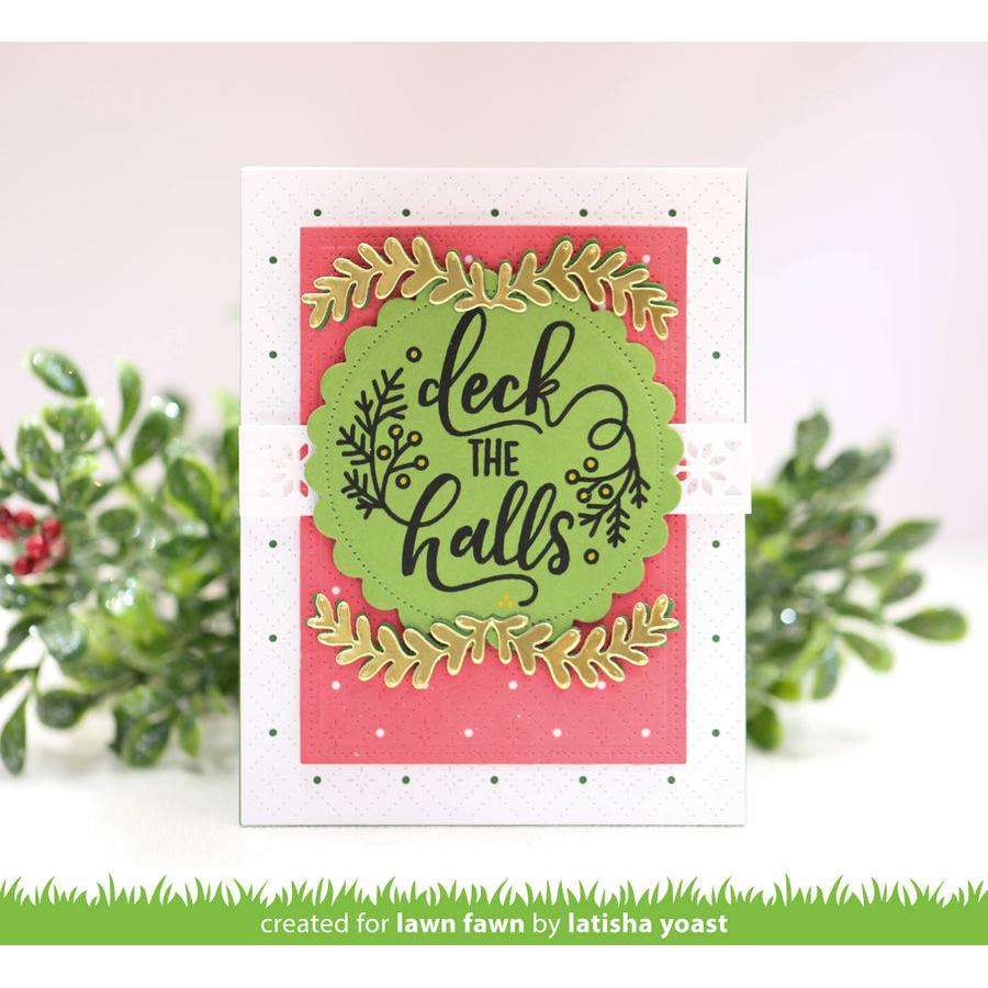 Lawn Fawn - Lawn Cuts - Quilted Diamond Backdrop-ScrapbookPal