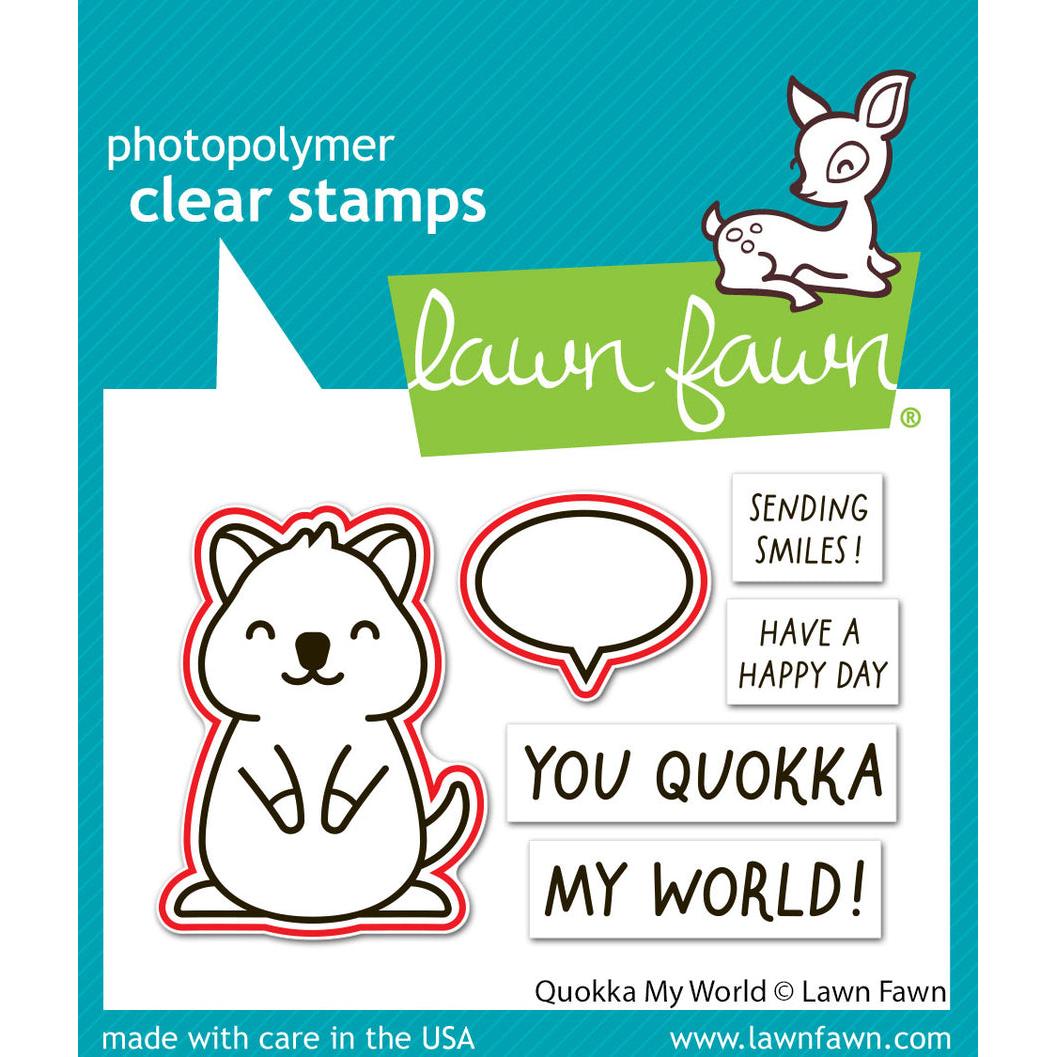 Lawn Fawn - Lawn Cuts - Quokka My World-ScrapbookPal
