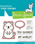 Lawn Fawn - Lawn Cuts - Quokka My World-ScrapbookPal