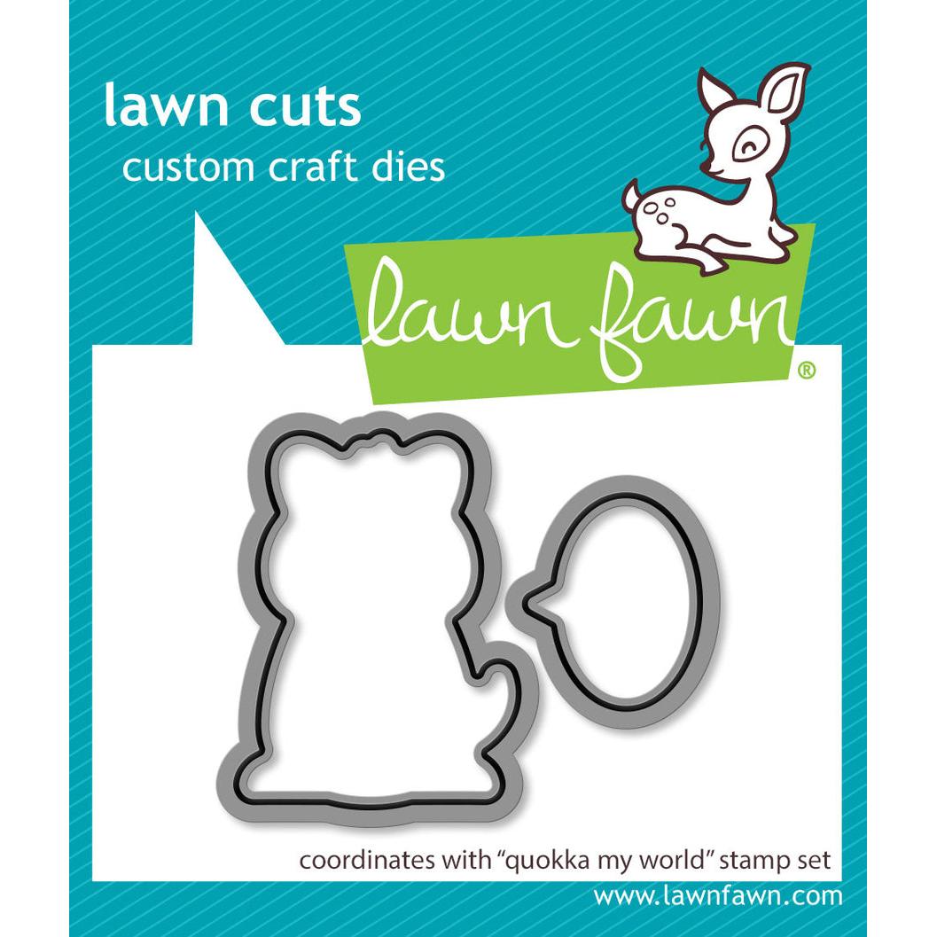 Lawn Fawn - Lawn Cuts - Quokka My World-ScrapbookPal