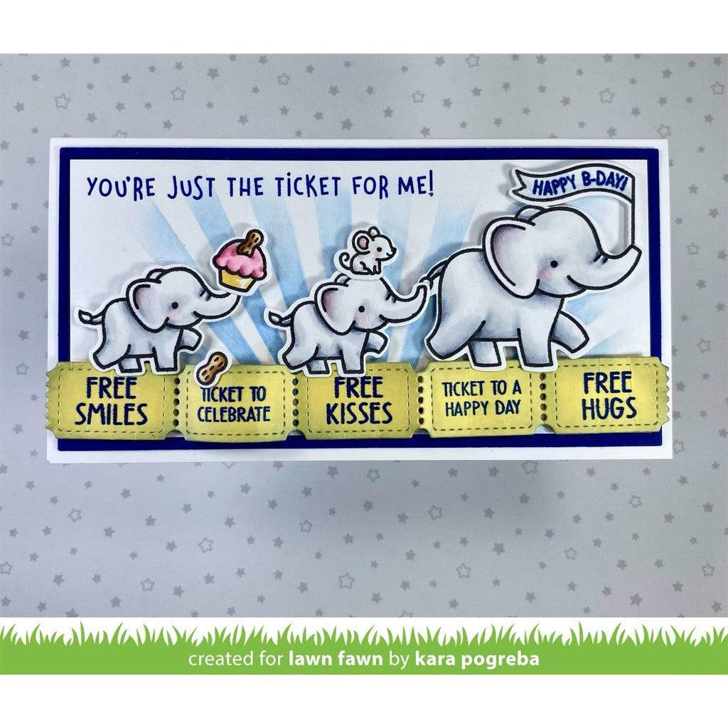 Lawn Fawn - Lawn Cuts - Raffle Tickets-ScrapbookPal
