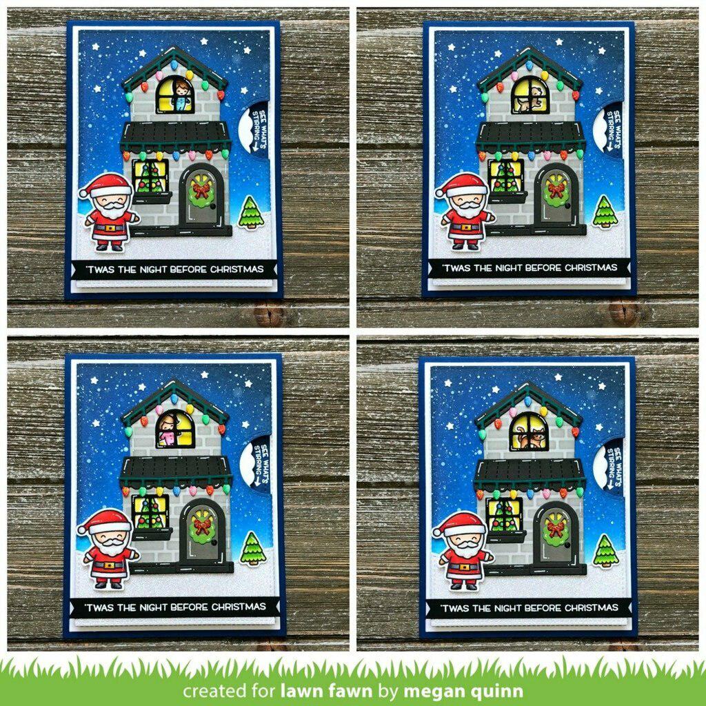 Lawn Fawn - Lawn Cuts - Reveal Wheel Build-A-House Add-On-ScrapbookPal
