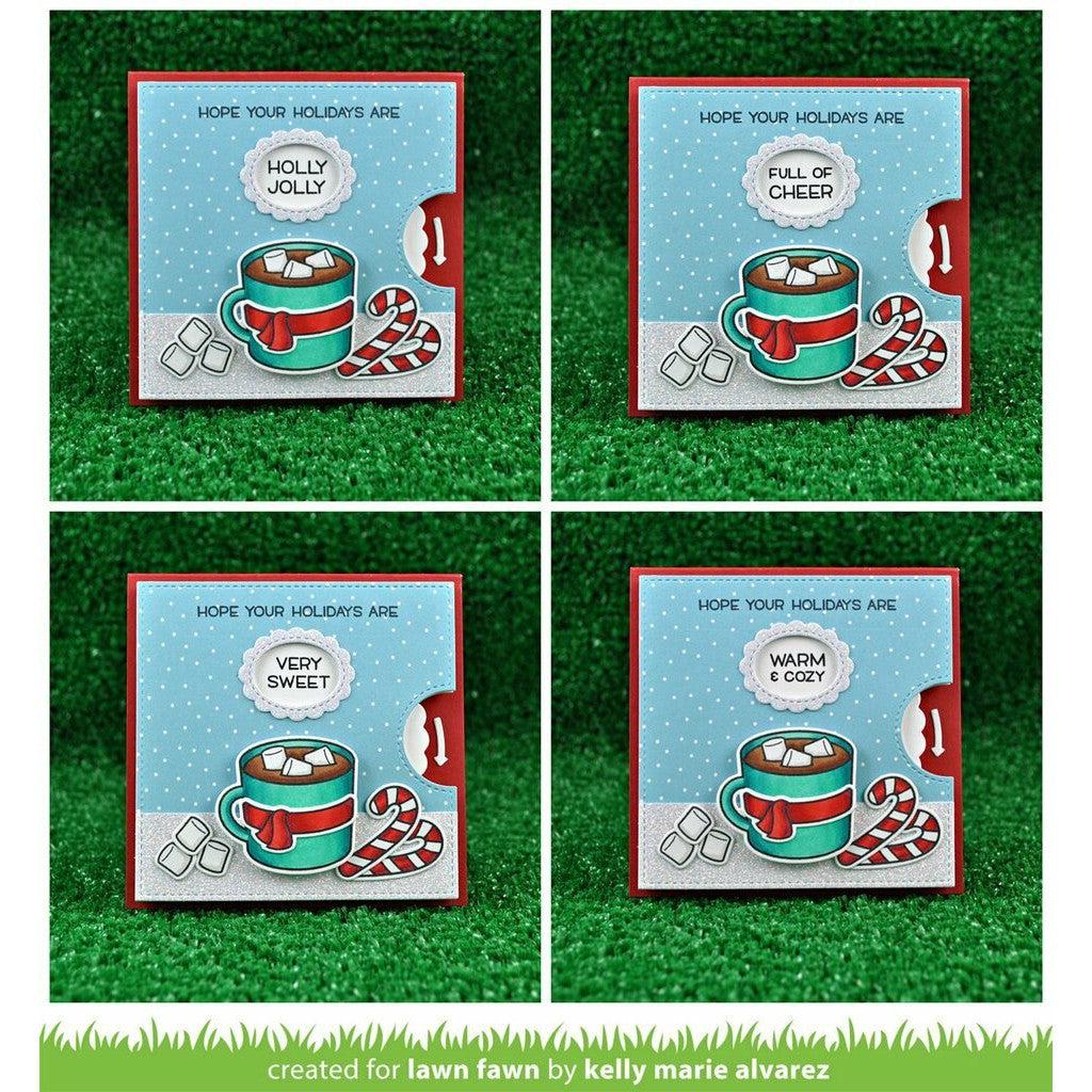 Lawn Fawn - Lawn Cuts - Reveal Wheel Square Add-On-ScrapbookPal
