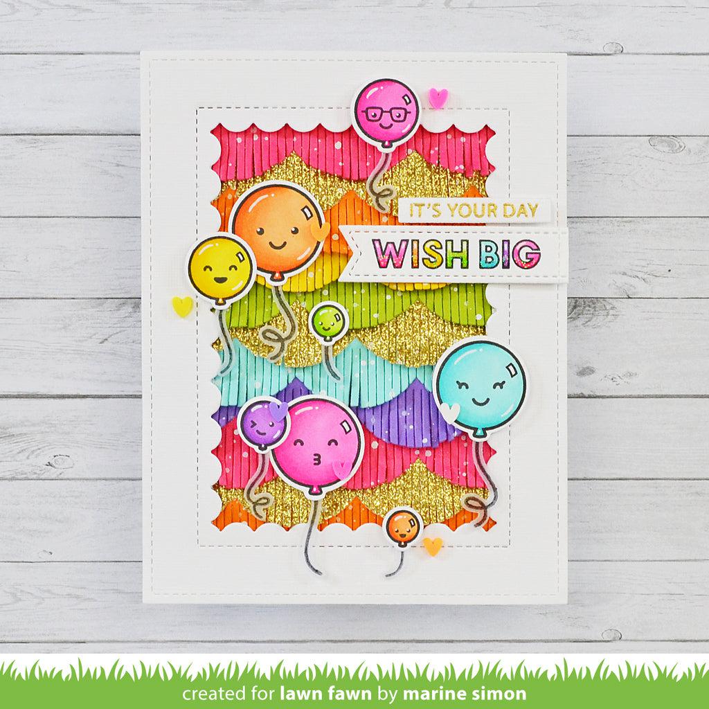 Lawn Fawn - Lawn Cuts - Scalloped Fringe Border-ScrapbookPal