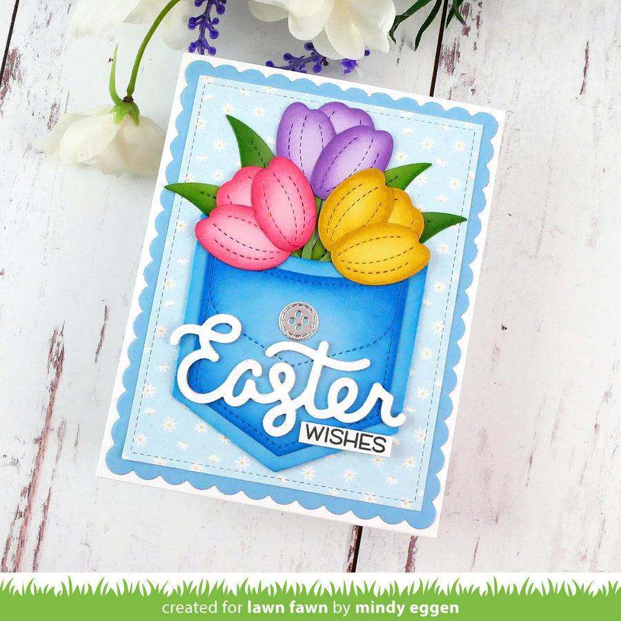 Lawn Fawn - Lawn Cuts - Scripty Easter-ScrapbookPal