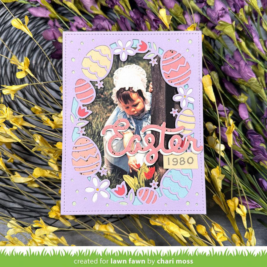 Lawn Fawn - Lawn Cuts - Scripty Easter-ScrapbookPal