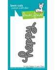Lawn Fawn - Lawn Cuts - Scripty Happy-ScrapbookPal