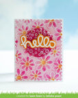 Lawn Fawn - Lawn Cuts - Scripty Hello Outline Add-On-ScrapbookPal
