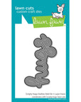 Lawn Fawn - Lawn Cuts - Scripty Hugs Outline Add-On-ScrapbookPal