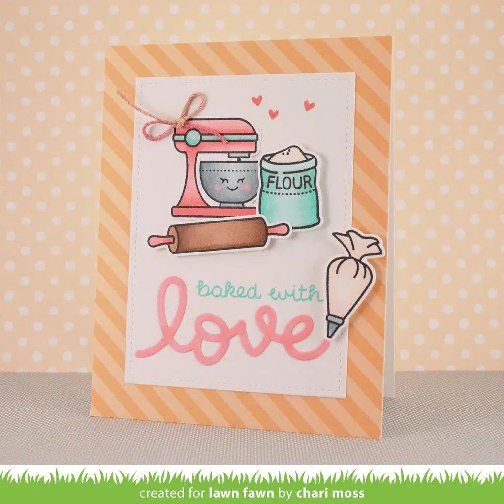 Lawn Fawn - Lawn Cuts - Scripty Love-ScrapbookPal
