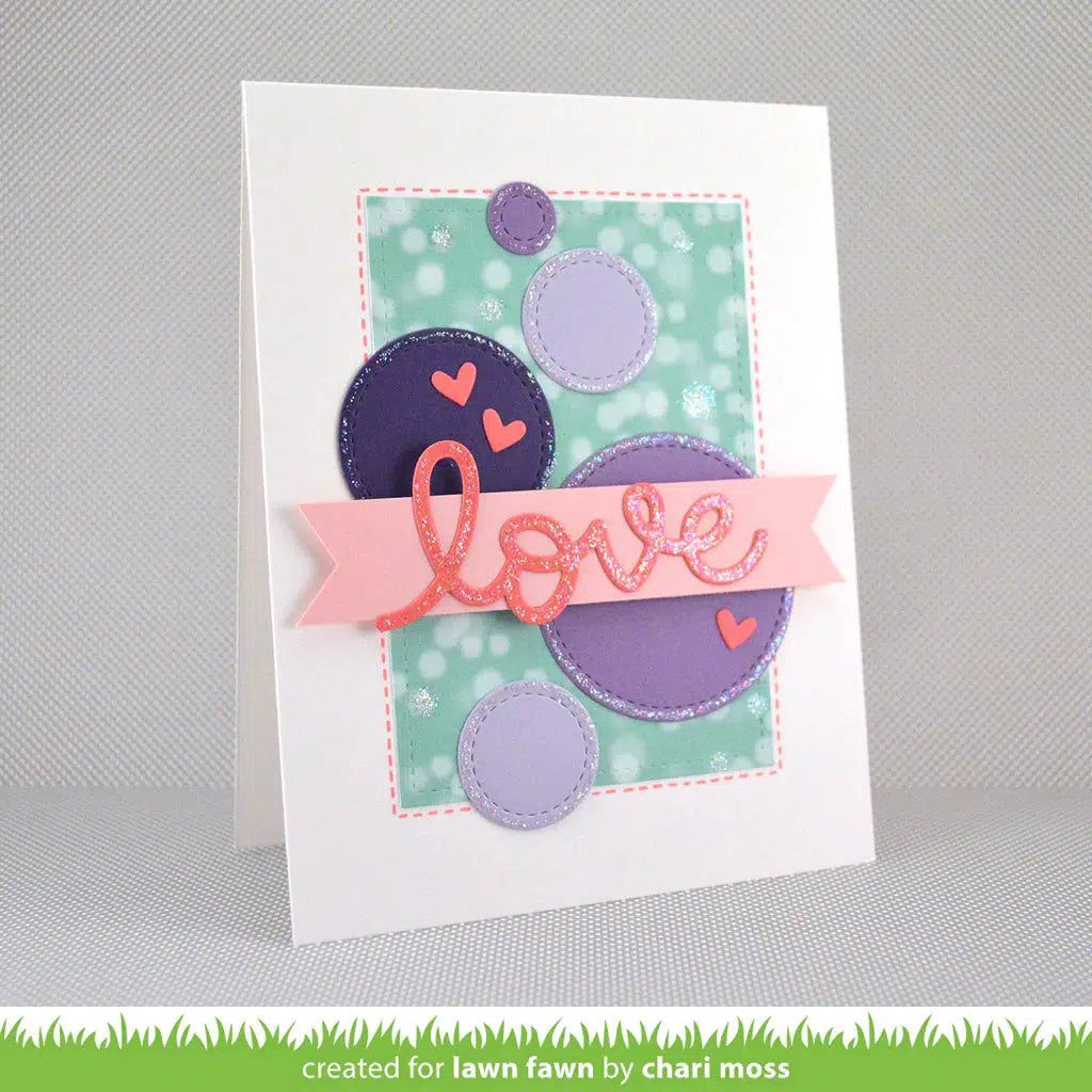 Lawn Fawn - Lawn Cuts - Scripty Love-ScrapbookPal