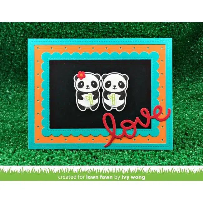 Lawn Fawn - Lawn Cuts - Scripty Love-ScrapbookPal