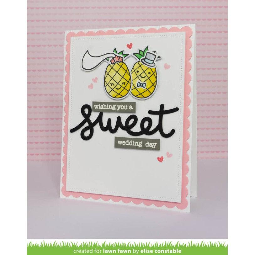 Lawn Fawn - Lawn Cuts - Scripty Sweet-ScrapbookPal