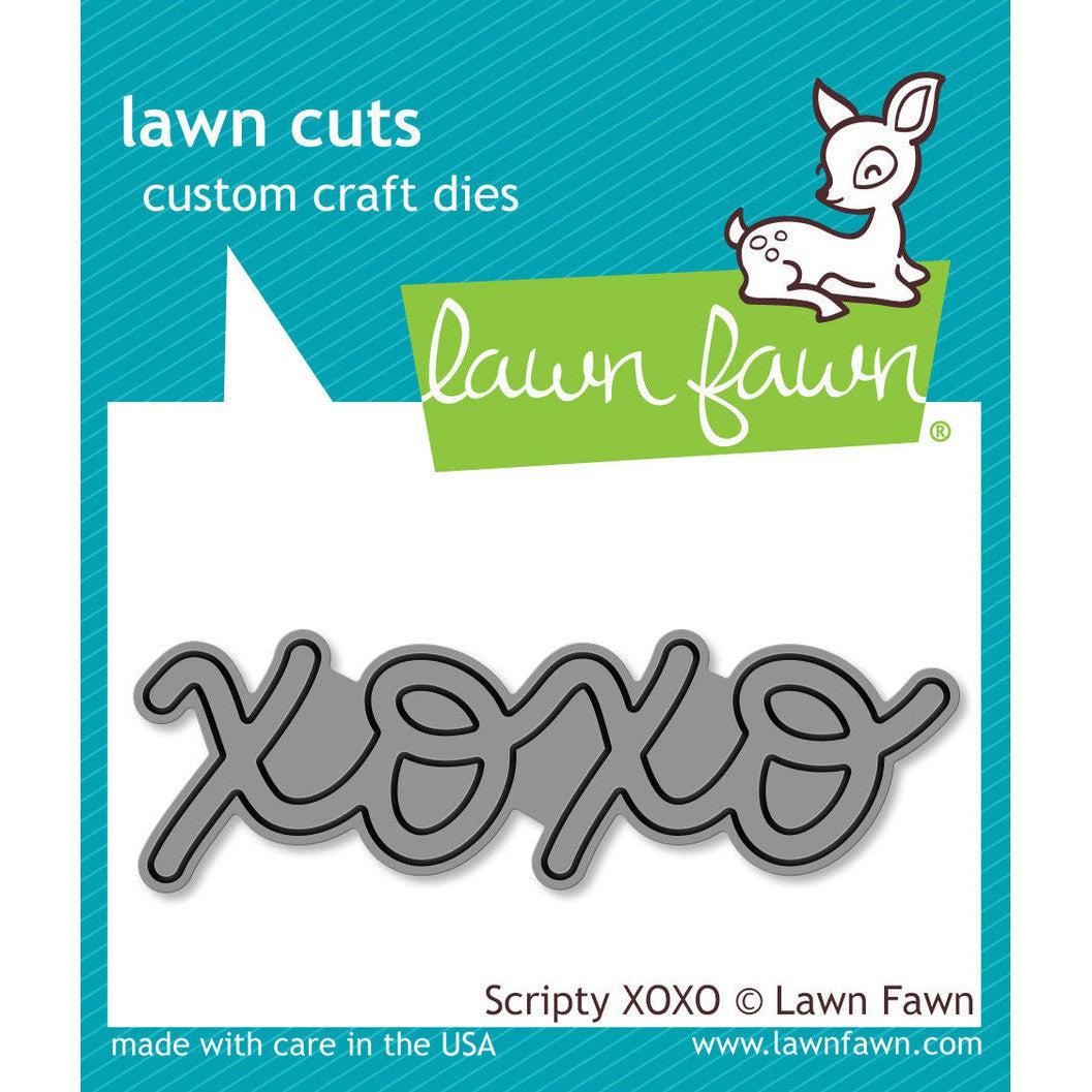 Lawn Fawn - Lawn Cuts - Scripty XOXO-ScrapbookPal