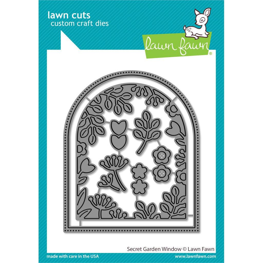 Lawn Fawn - Lawn Cuts - Secret Garden Window-ScrapbookPal