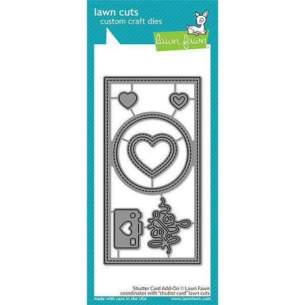 Lawn Fawn - Lawn Cuts - Shutter Card Add-On-ScrapbookPal