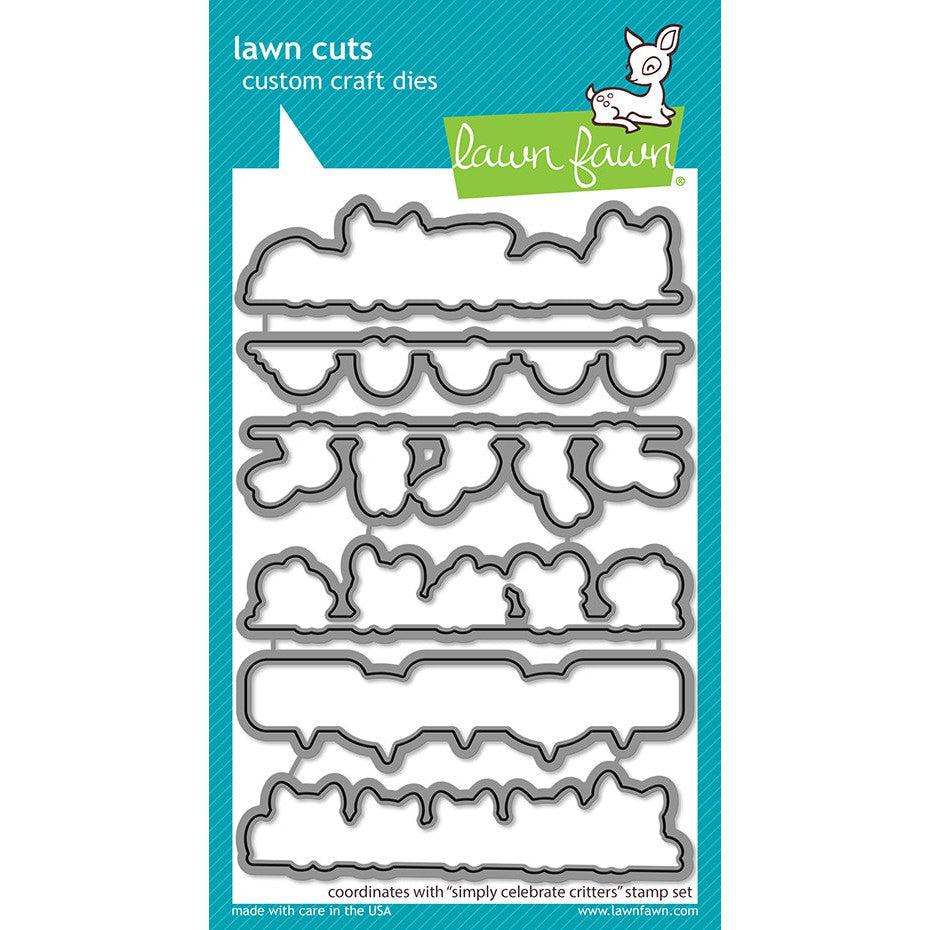 Lawn Fawn - Lawn Cuts - Simply Celebrate Critters-ScrapbookPal