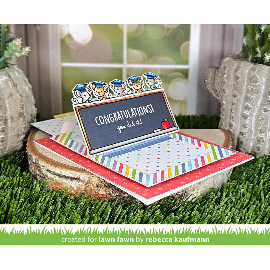 Lawn Fawn - Lawn Cuts - Simply Celebrate Graduation-ScrapbookPal