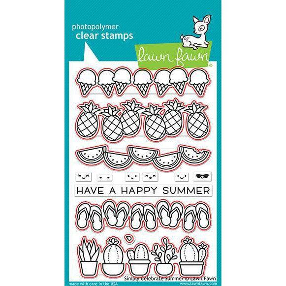 Lawn Fawn - Lawn Cuts - Simply Celebrate Summer-ScrapbookPal