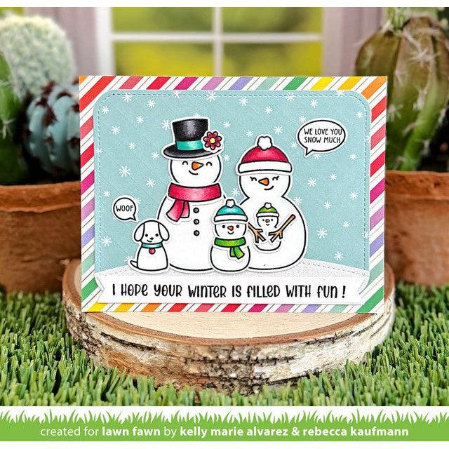 Lawn Fawn - Lawn Cuts - Small Stitched Rounded Rectangle Stackables-ScrapbookPal