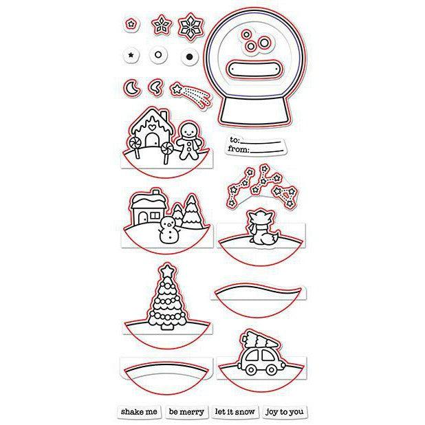 Lawn Fawn - Lawn Cuts - Snow Globe Scenes-ScrapbookPal