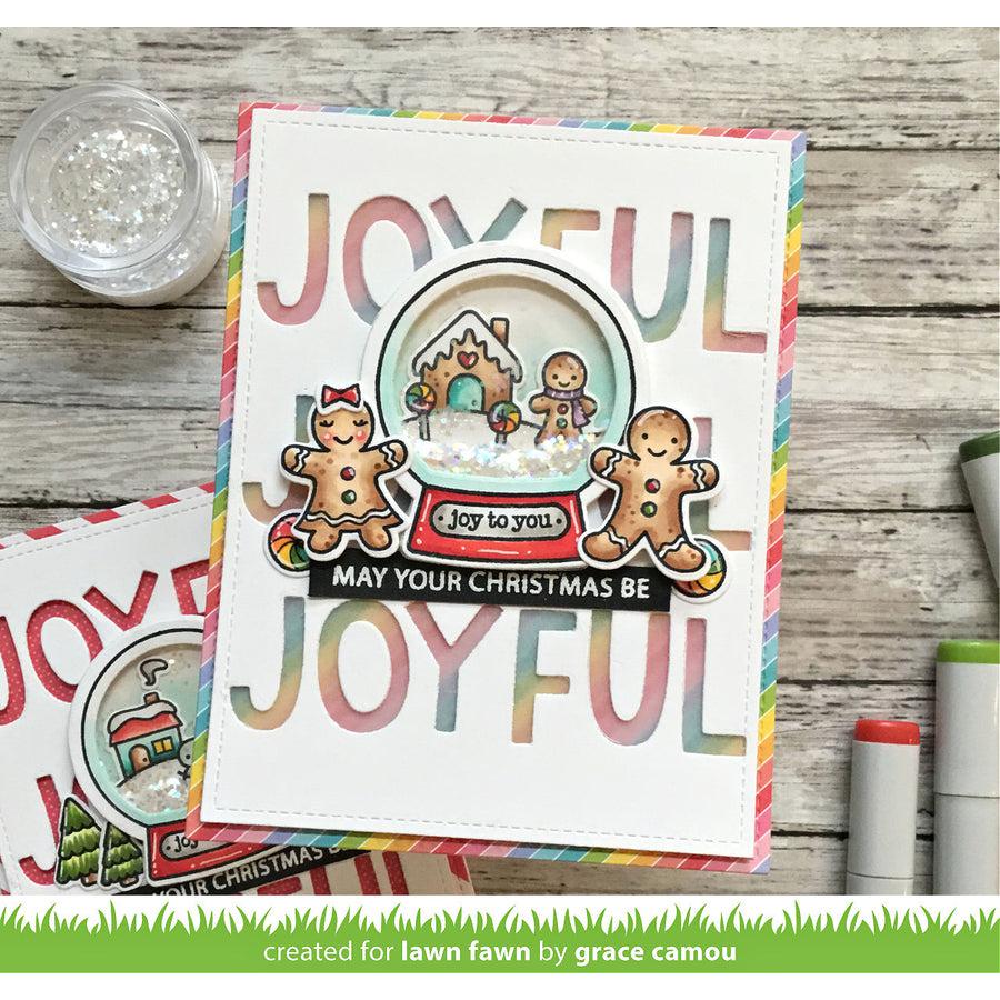Lawn Fawn - Lawn Cuts - Snow Globe Scenes Shaker Add-On-ScrapbookPal